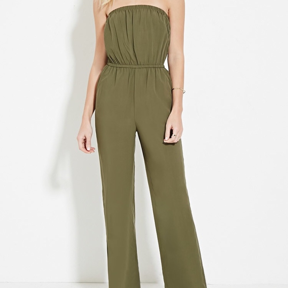 Olive Green Jumpsuit
